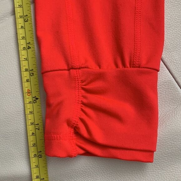 Tangerine Full Zipper Active Wear Jacket Size M - Picture 5 of 12